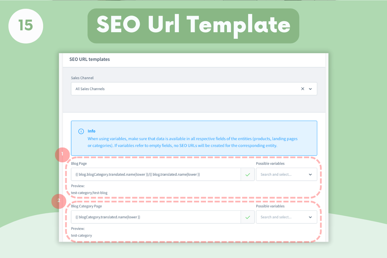 Blog and Blog Category SEO Templates